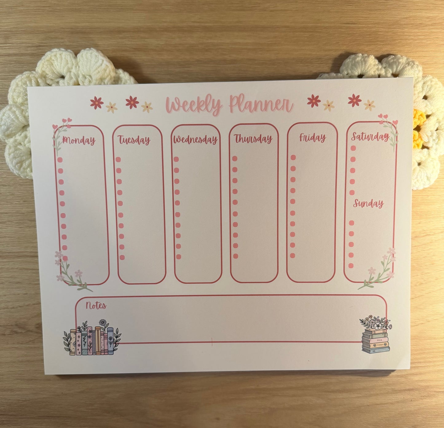 Bookish Weekly Planner