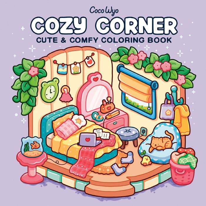 Cozy Corner Cute & Comfy Coloring Book