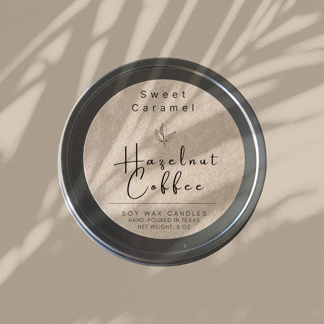 Coffee Soy Candle - 8 oz tins
