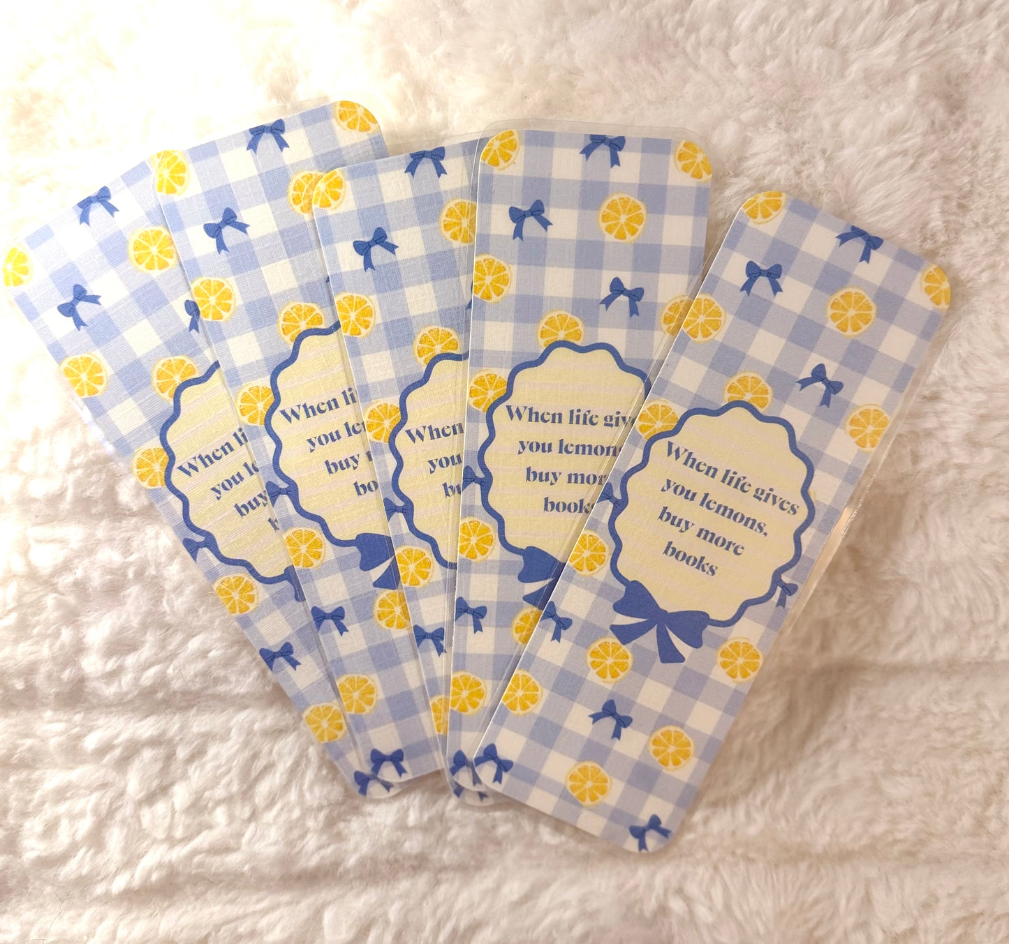 When Life Gives You Lemons, Buy More Books Bookmark