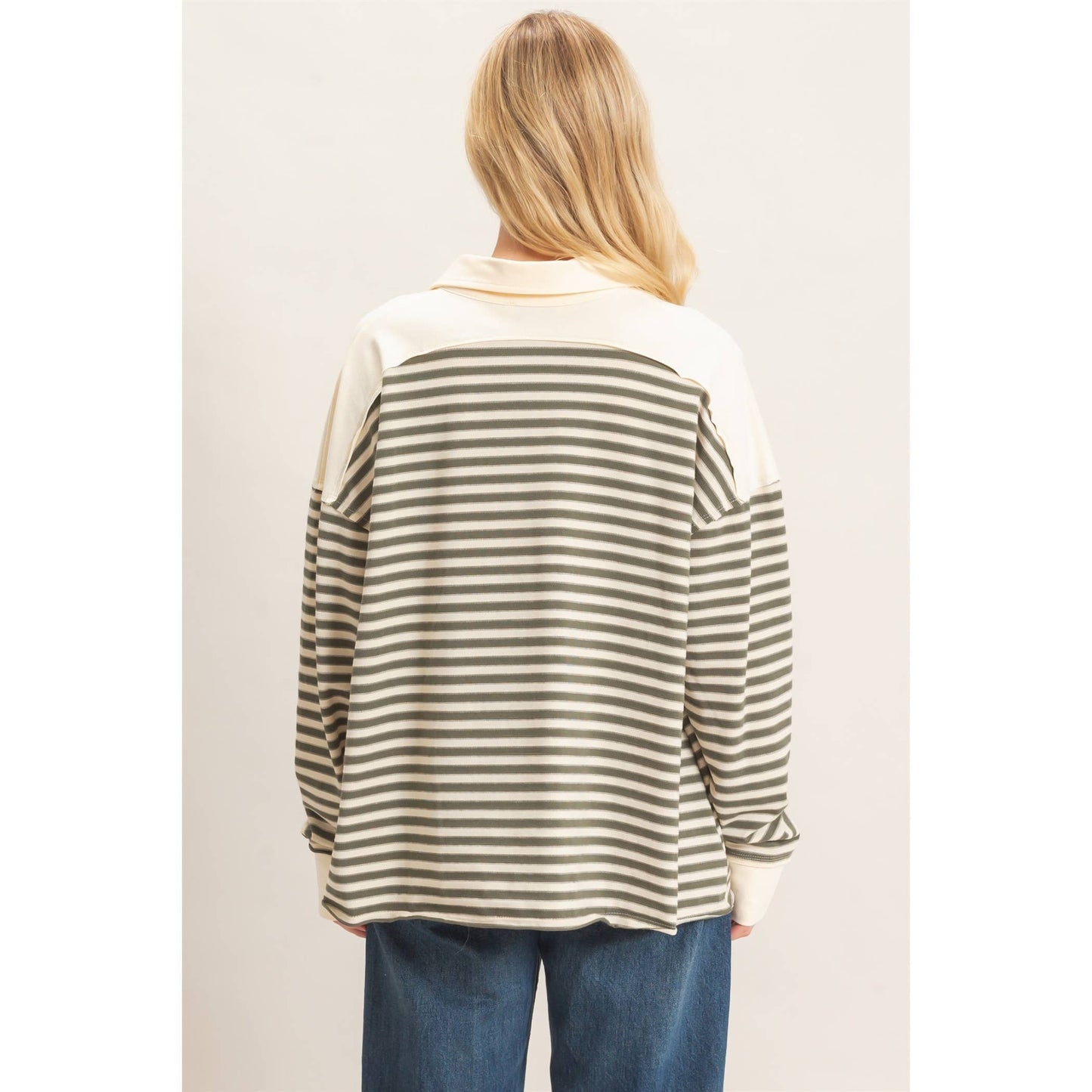 Chestnut Striped Top