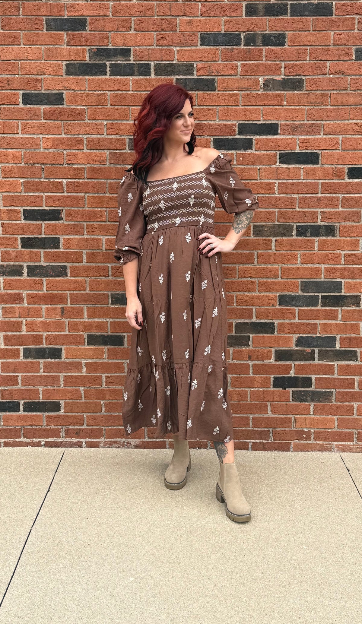 Fall for You Midi Dress
