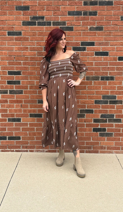 Fall for You Midi Dress