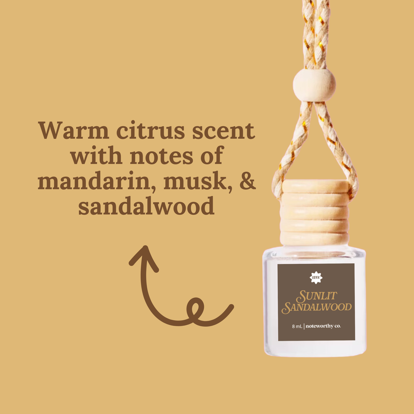 Sunset Amber Car Diffuser