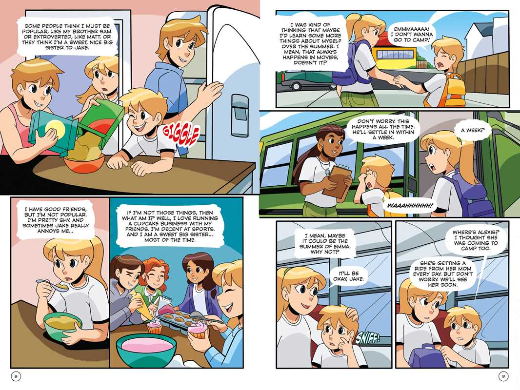 Emma All Stirred Up! The Graphic Novel by Coco Simon
