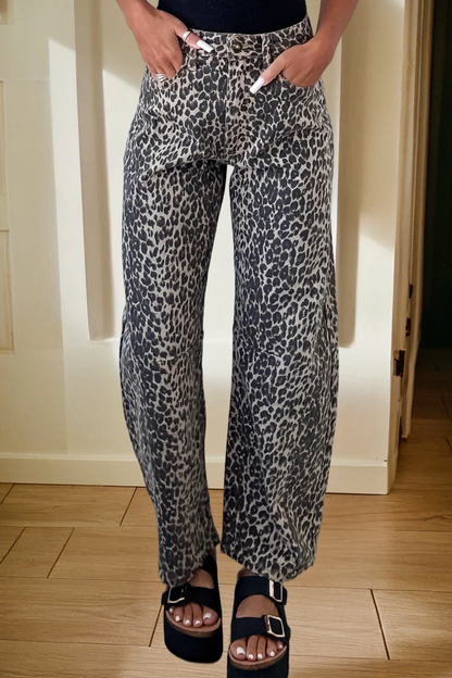 Savannah High Waist Barrel Jeans