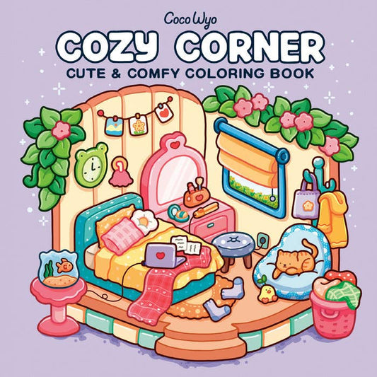 Cozy Corner Cute & Comfy Coloring Book