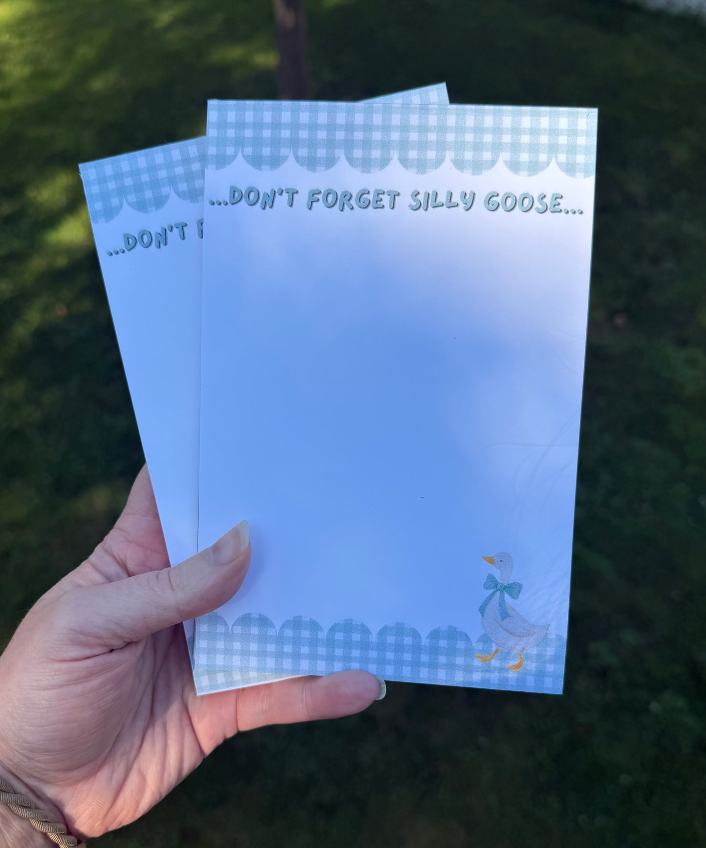 Silly Goose Notepad