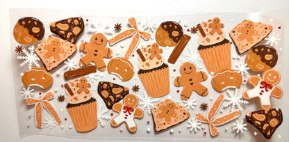 16oz Glass Cup with lid and straw (assorted designs)