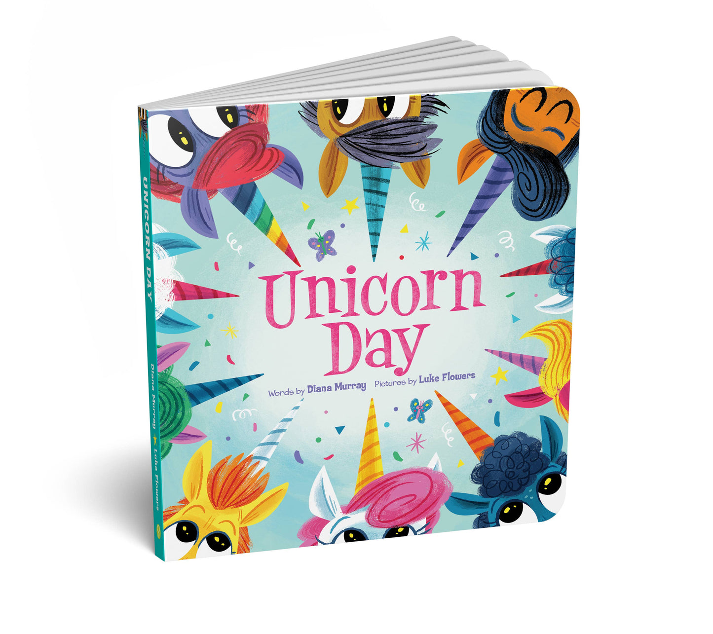 Unicorn Day (board book)- Diana Murray & Luke Flowers (illustrator)