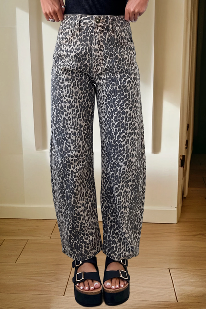 Savannah High Waist Barrel Jeans