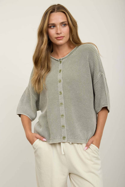 Olivia Short Sleeved Cardigan