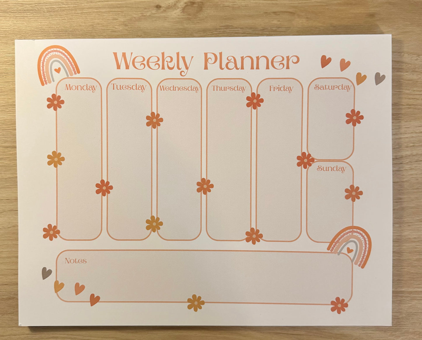 Boho Weekly Planner