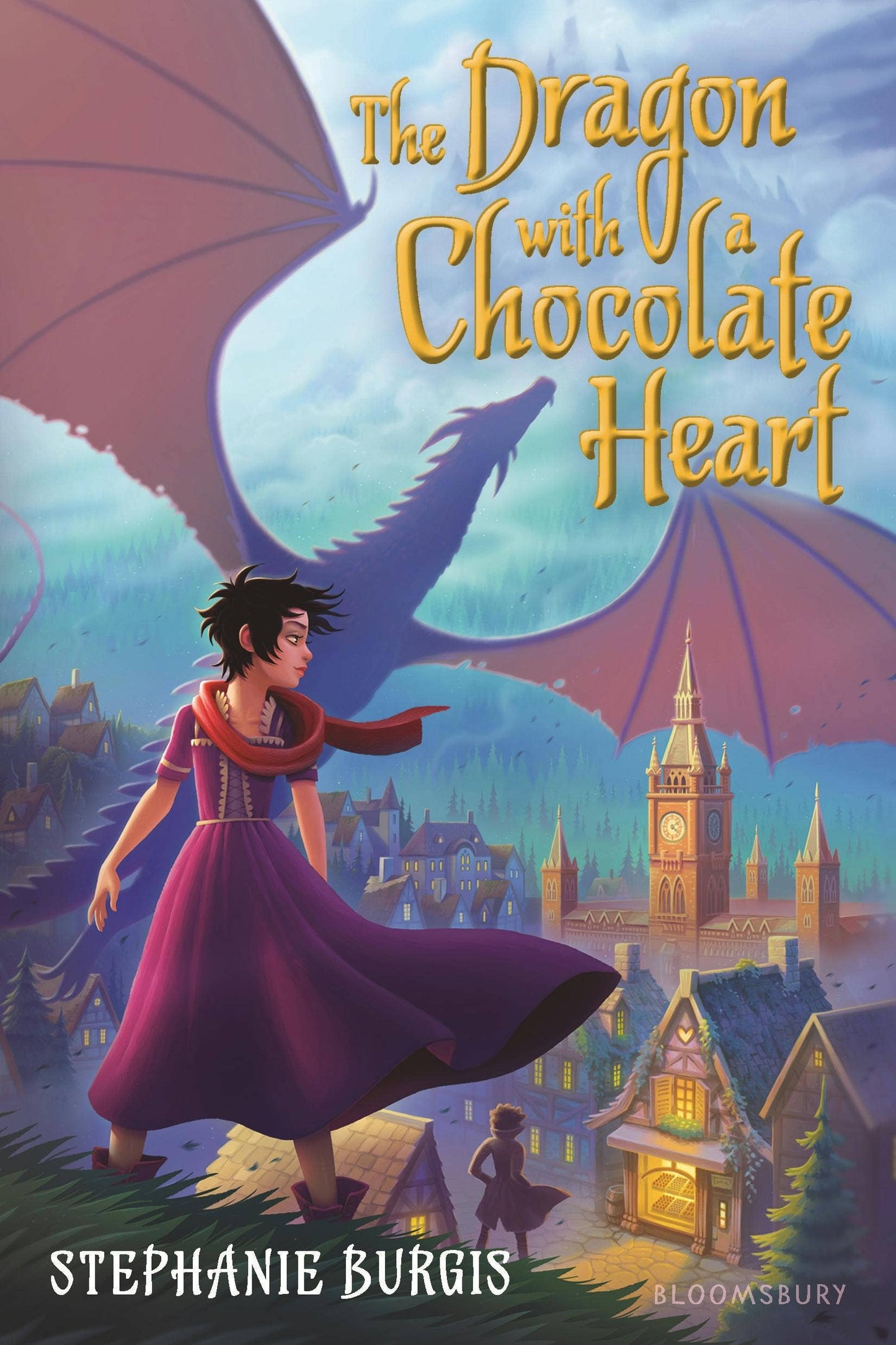 The Dragon With A Chocolate Heart- Stephanie Burgis