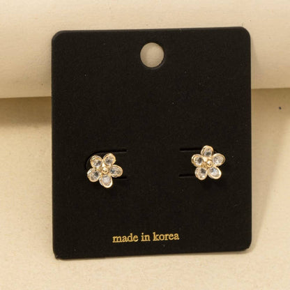 Mini Flower Stud Earrings