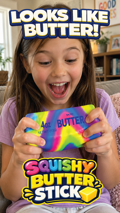 Rainbow Butter Slow Rise Squishy