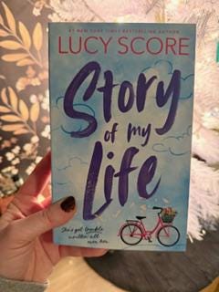 Story of My Life- Lucy Score - Book Bundle- Romance/Contemporary (Bundled with bookish accessories)
