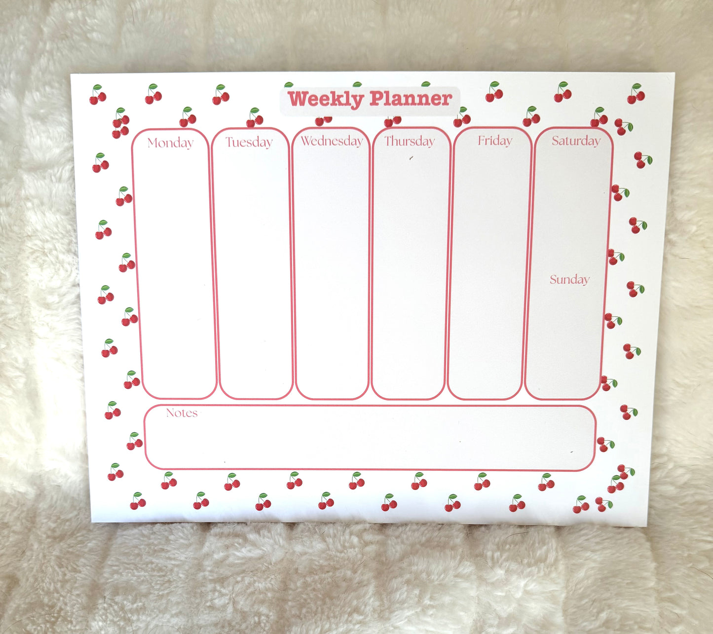 Weekly Planners- Assorted Designs