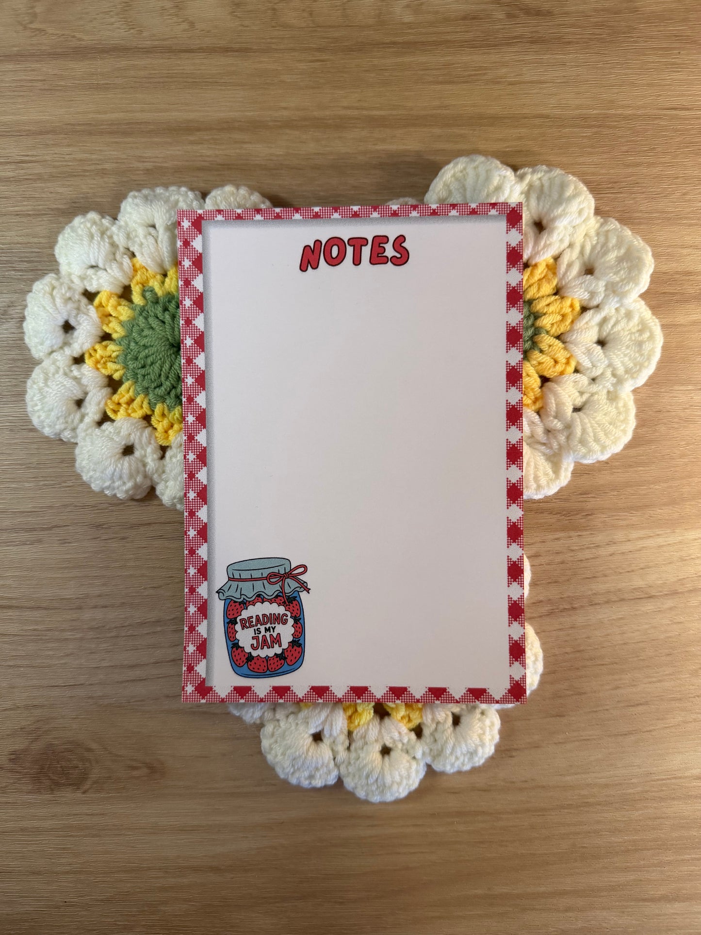 Reading Is My Jam Notepad