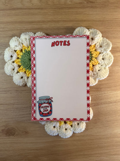 Reading Is My Jam Notepad