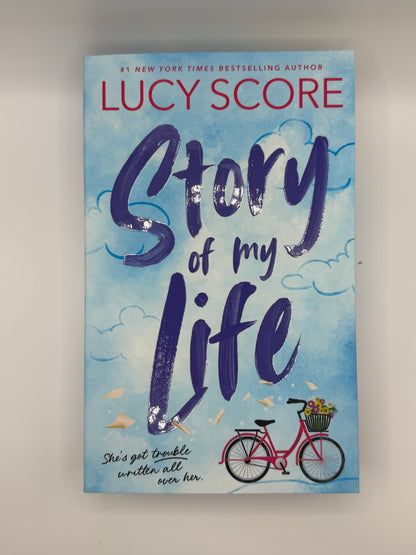 Story of My Life- Lucy Score - Book Bundle- Romance/Contemporary (Bundled with bookish accessories)