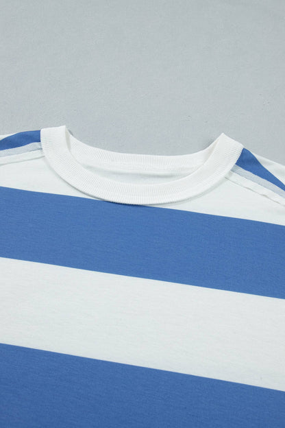 The Nautical Striped Tee Shirt Dress
