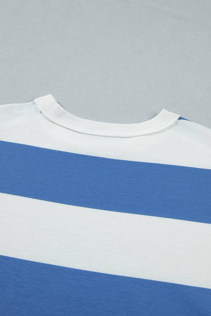 The Nautical Striped Tee Shirt Dress