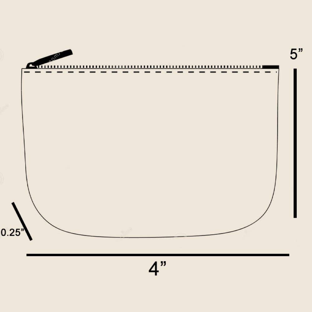 Iced Coffee Seed Beaded Coin Purse