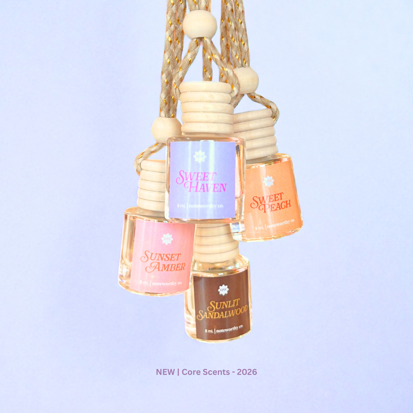 Sunset Amber Car Diffuser