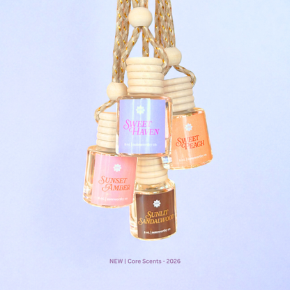 Sunset Amber Car Diffuser