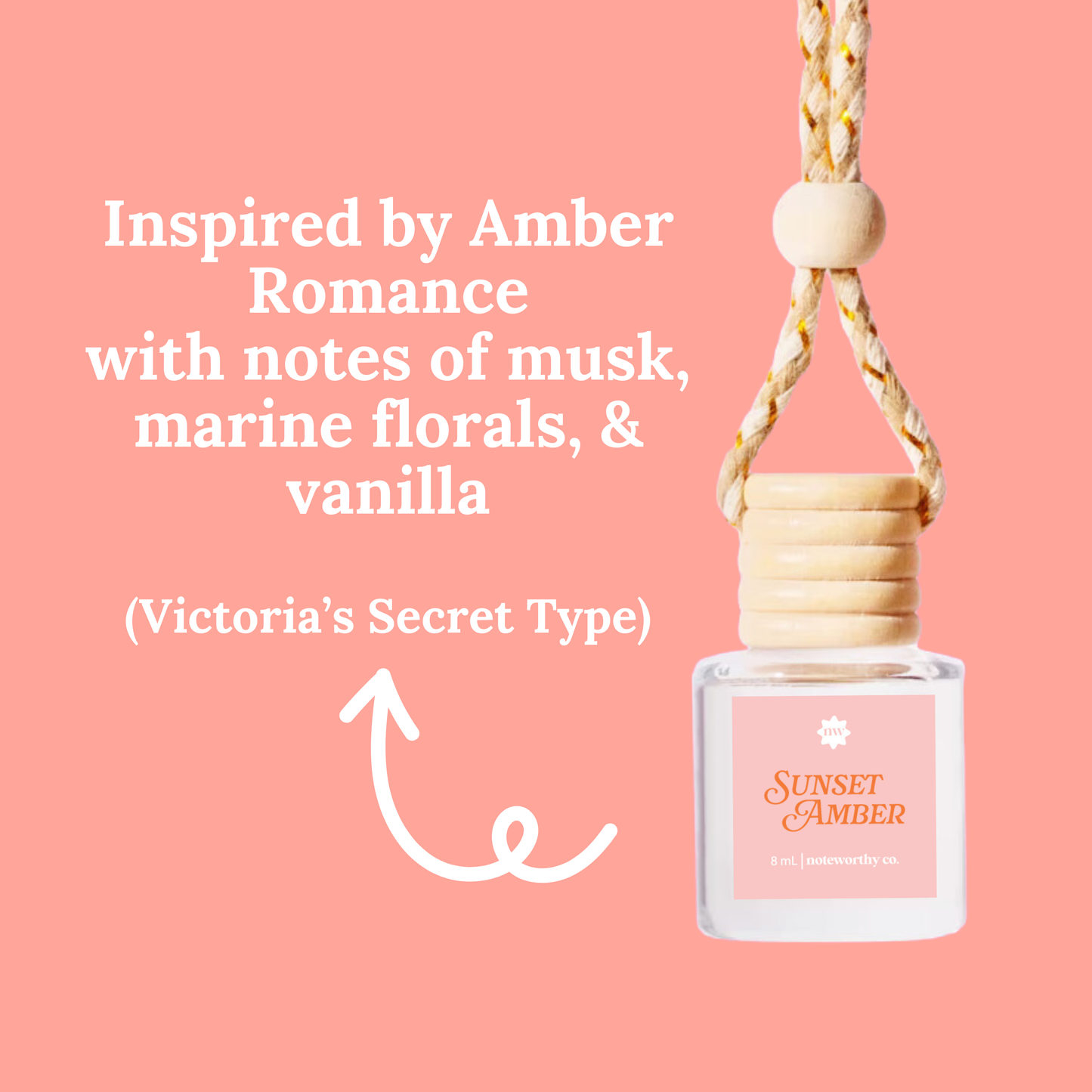 Sunset Amber Car Diffuser