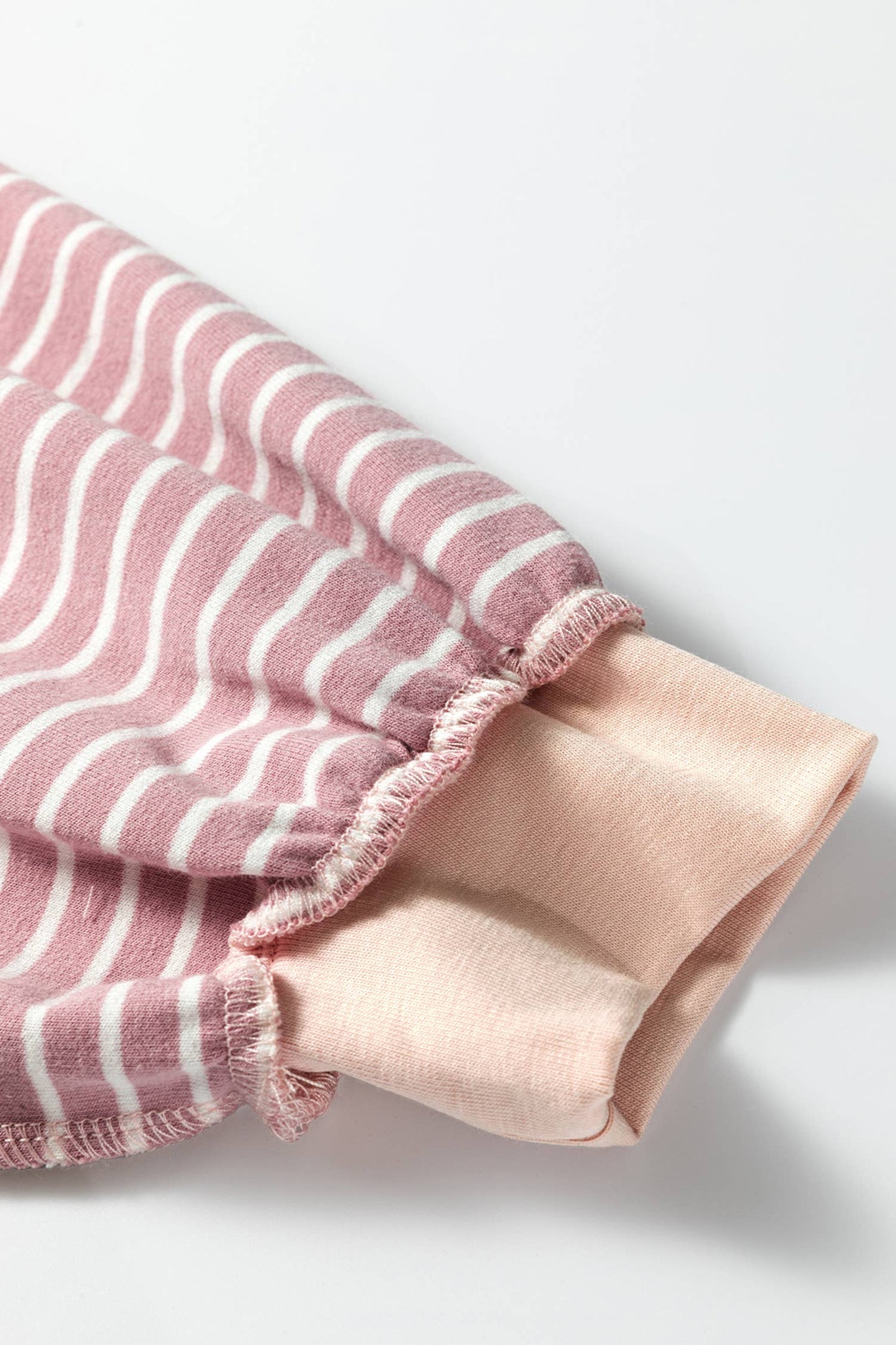 Pink Patch Striped Top
