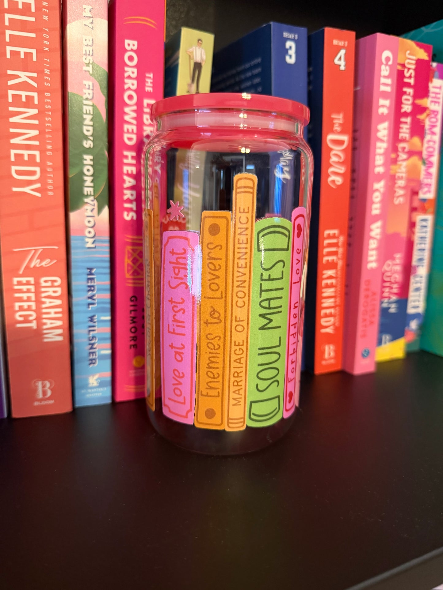 Romance Trope Bookshelf Cup