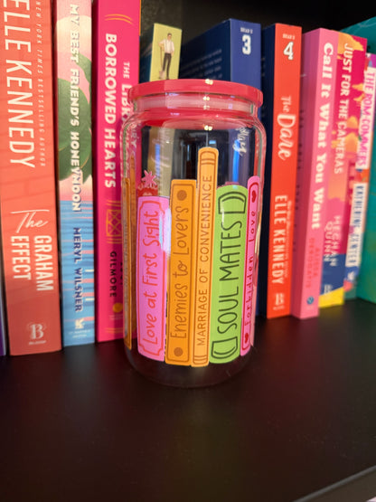 Romance Trope Bookshelf Cup