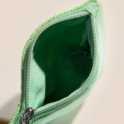 Iced Coffee Seed Beaded Coin Purse