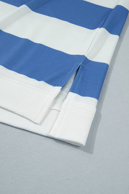 The Nautical Striped Tee Shirt Dress