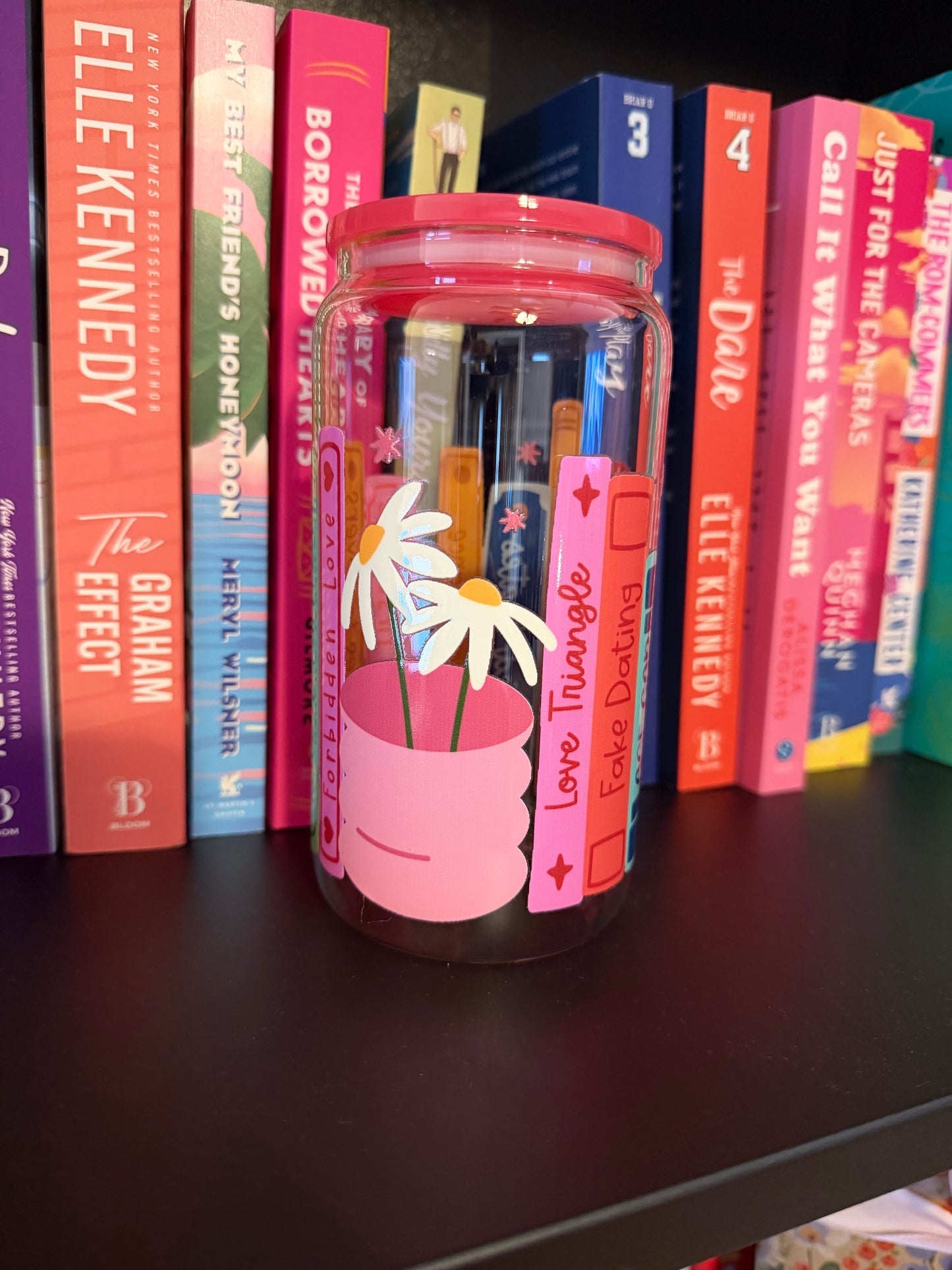 Romance Trope Bookshelf Cup