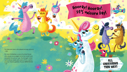 Unicorn Day (board book)- Diana Murray & Luke Flowers (illustrator)