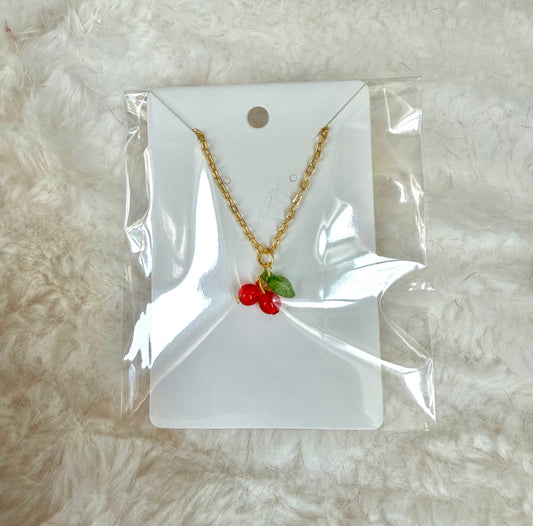 Cherry Charm Necklace