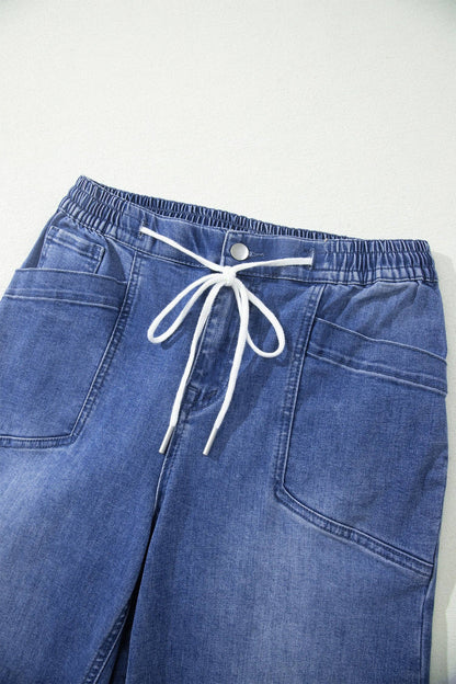 Wrenn Drawstring Waist Jeans