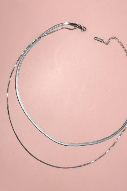 Layered Necklace- Tarnish Free