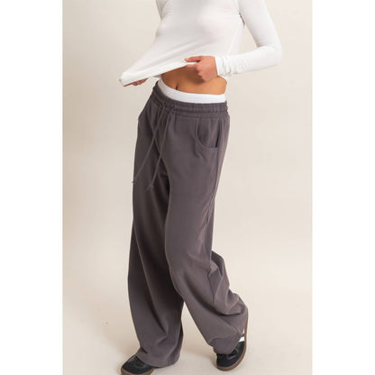 Charcoal Relaxed Fit Sweatpants