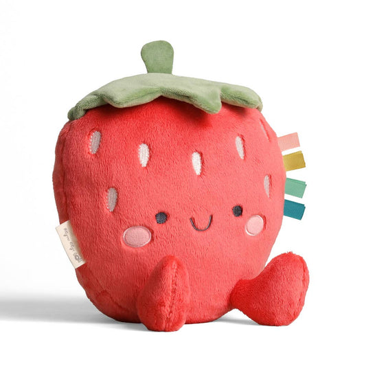 Itzy Ritzy Strawberry Snuggle Plush