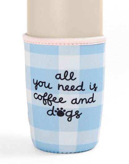 Coffee & Dogs Drink Sleeve