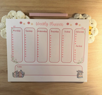 Bookish Weekly Planner