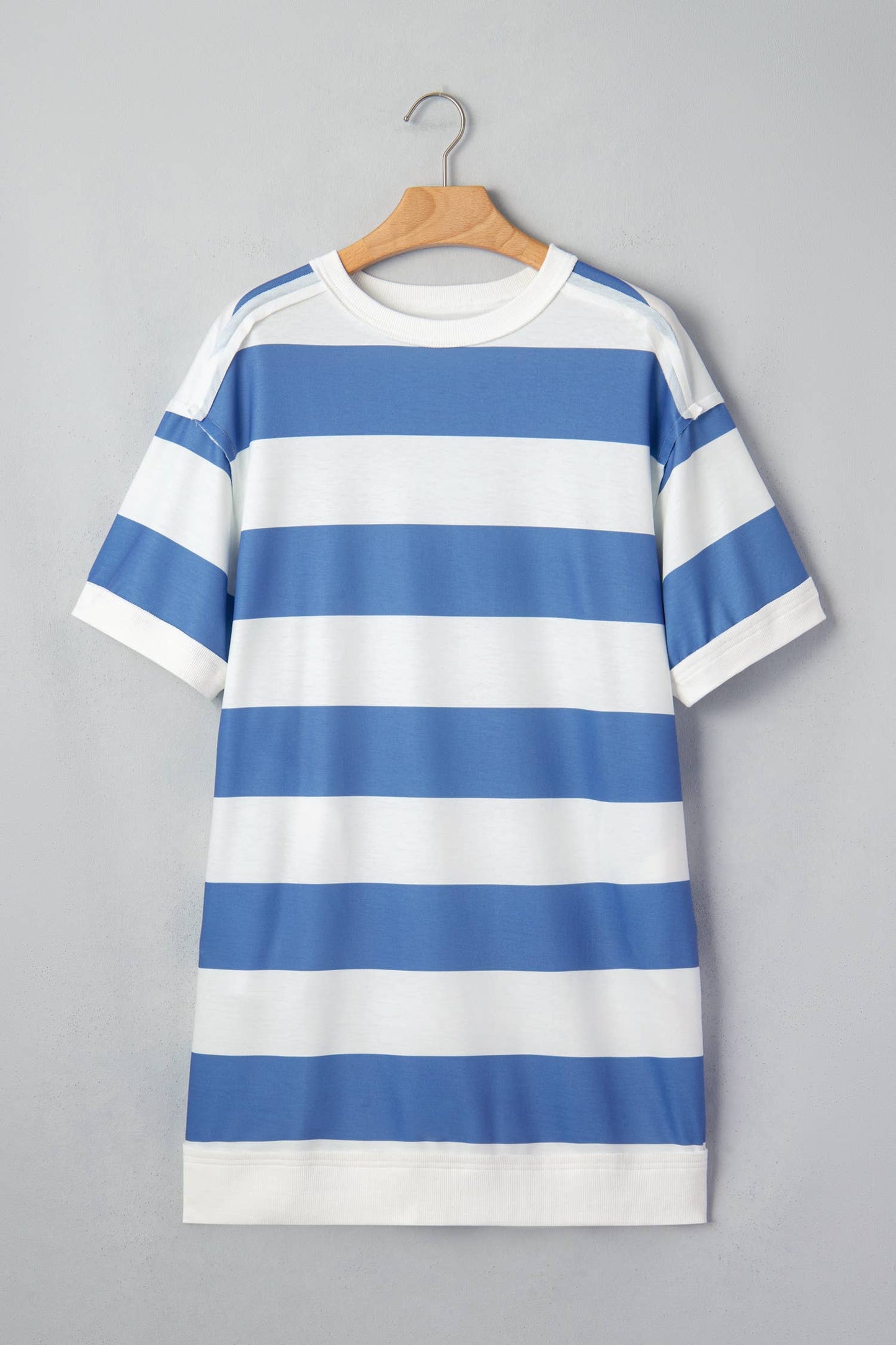 The Nautical Striped Tee Shirt Dress