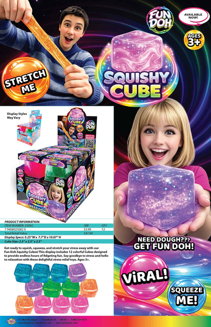 Sparkle Cube Fun-Doh