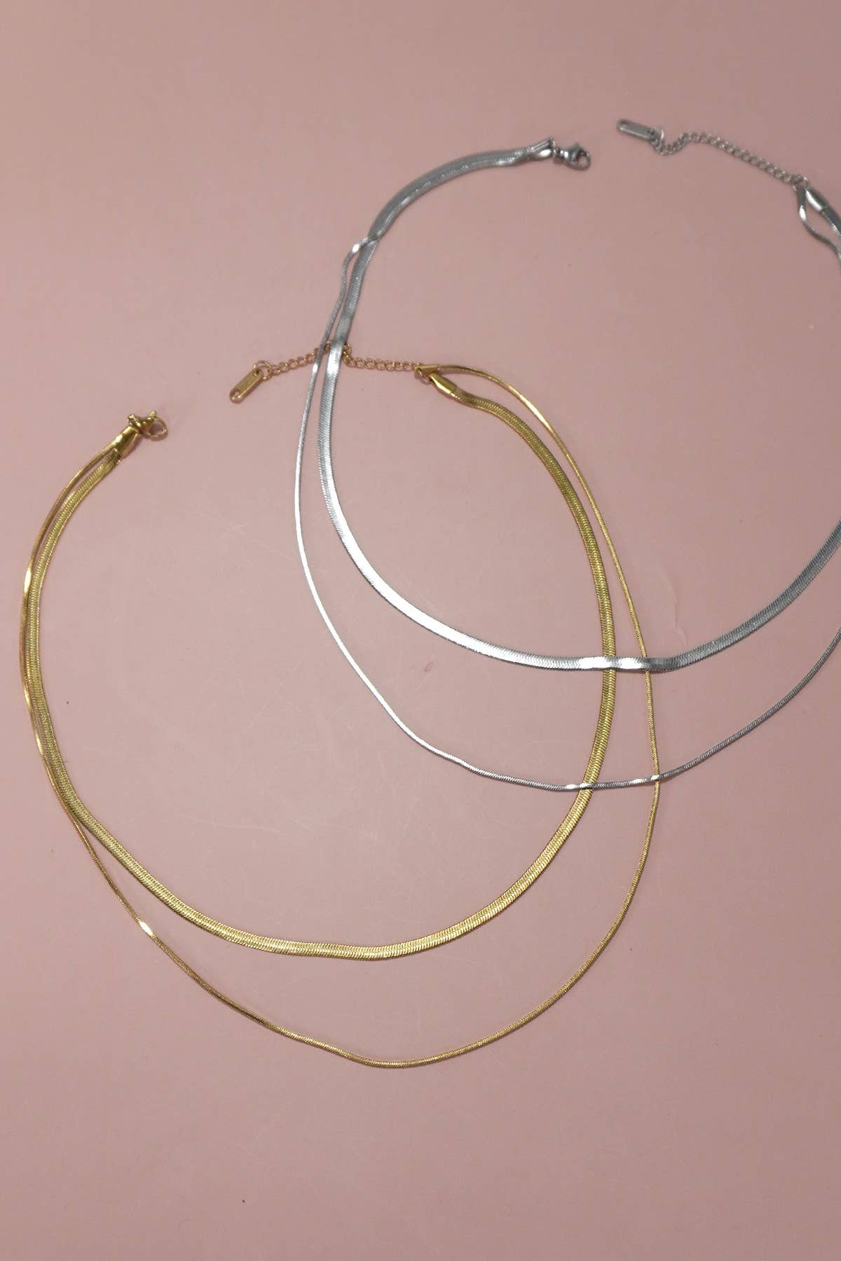 Layered Necklace- Tarnish Free