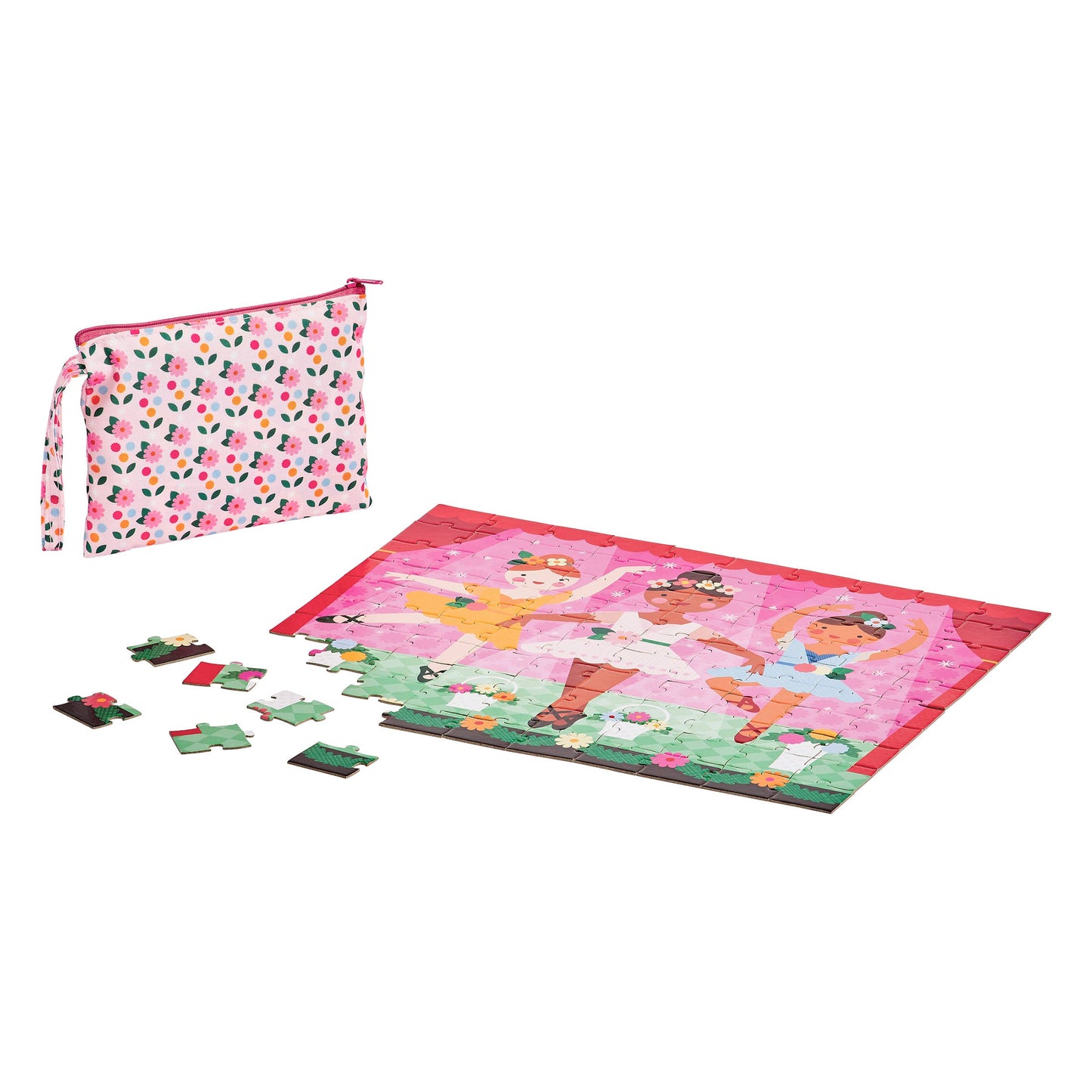 Two Sided On-The-Go Puzzle- Ballerina