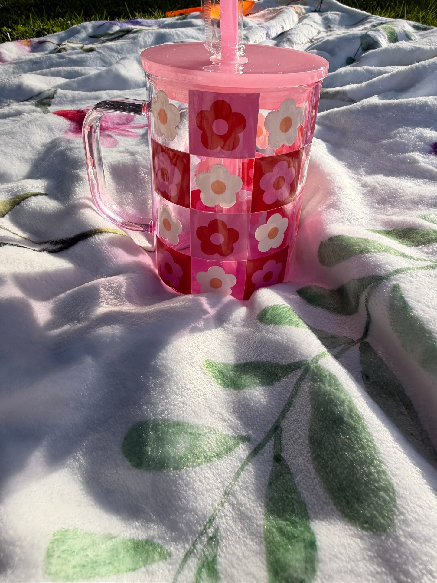 16oz Glass Mug (surprise designs)